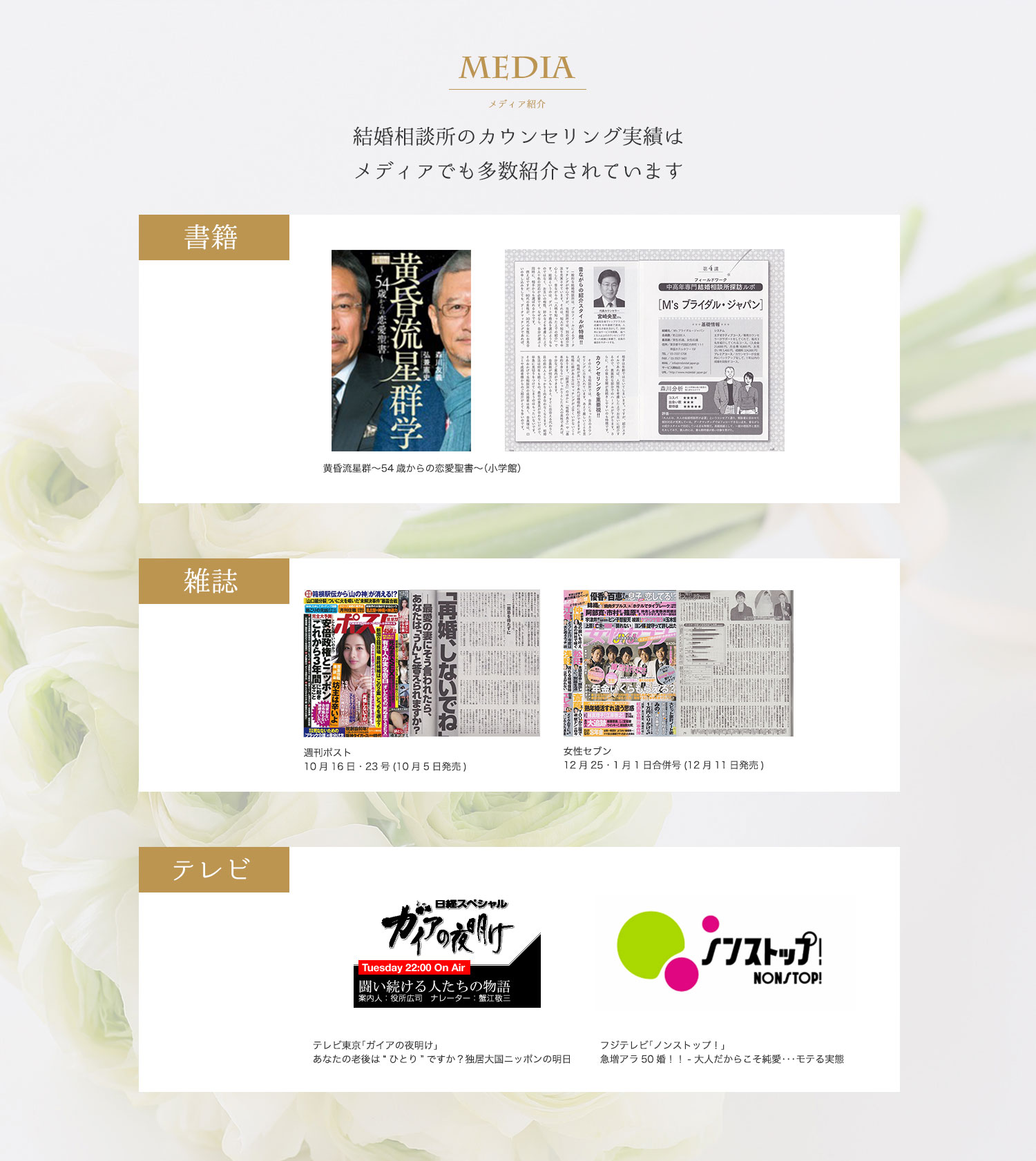 MEDIA - メディア紹介